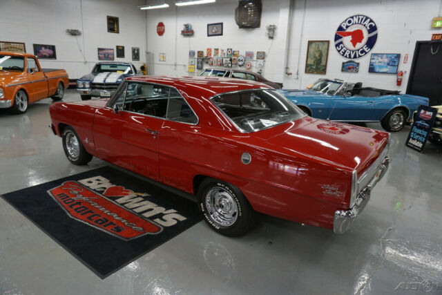 1966 Red Chevrolet Nova
