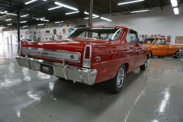 1966 Red Chevrolet Nova