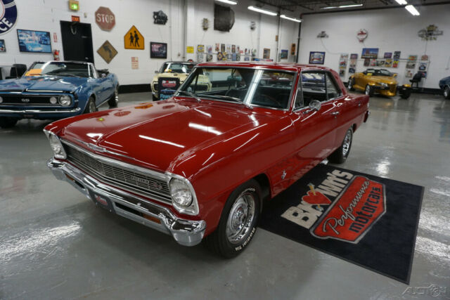 1966 Red Chevrolet Nova