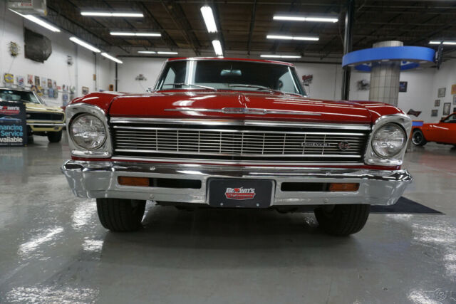 1966 Red Chevrolet Nova