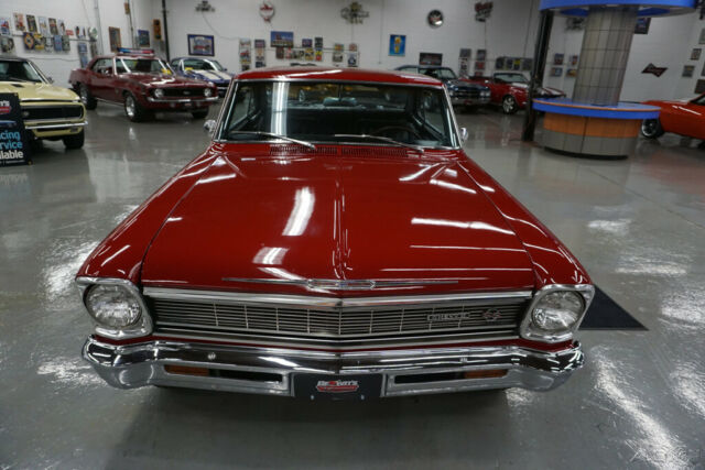 1966 Red Chevrolet Nova