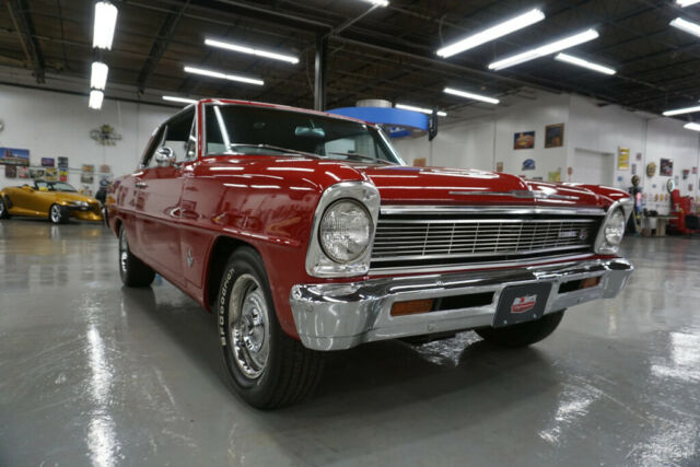 1966 Red Chevrolet Nova
