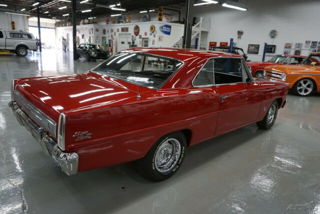 1966 Red Chevrolet Nova