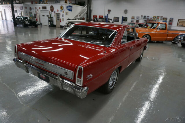 1966 Red Chevrolet Nova