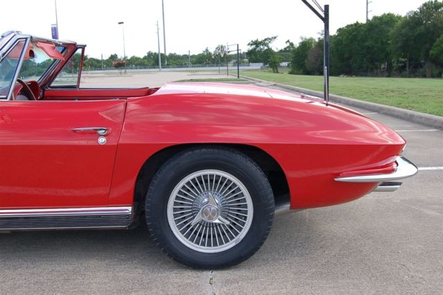 1966 Red Chevrolet Corvette