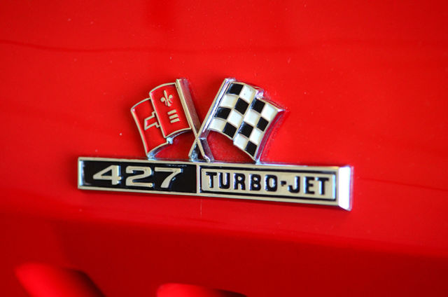 1966 Red Chevrolet Corvette Convertible