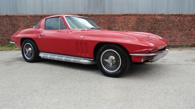 1966 Red Chevrolet Corvette Coupe