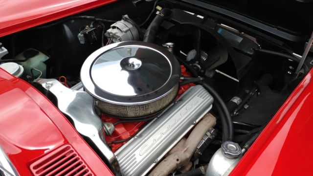 1966 Red Chevrolet Corvette Coupe