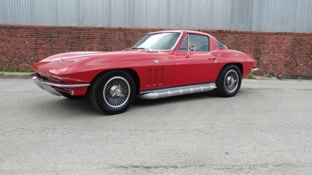 1966 Red Chevrolet Corvette Coupe