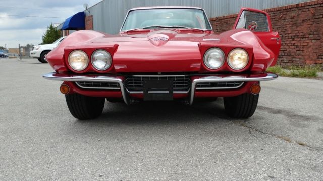 1966 Red Chevrolet Corvette Coupe