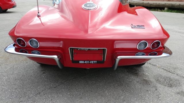 1966 Red Chevrolet Corvette Coupe