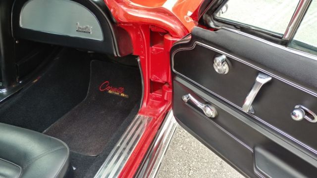 1966 Red Chevrolet Corvette Coupe