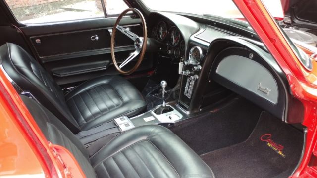 1966 Red Chevrolet Corvette Coupe