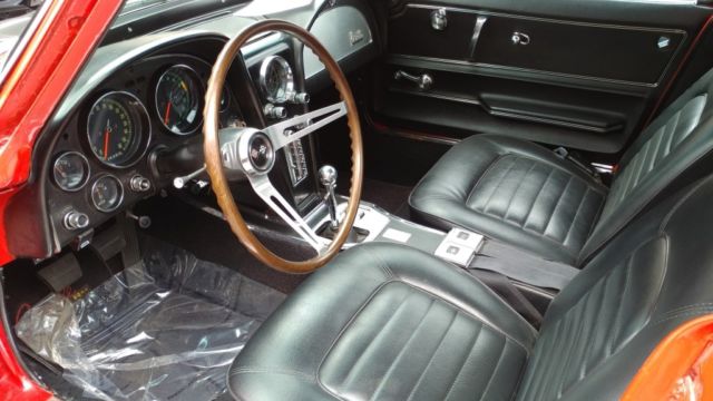 1966 Red Chevrolet Corvette Coupe
