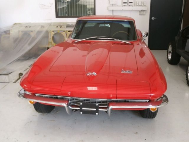 1966 Red Chevrolet Corvette Coupe