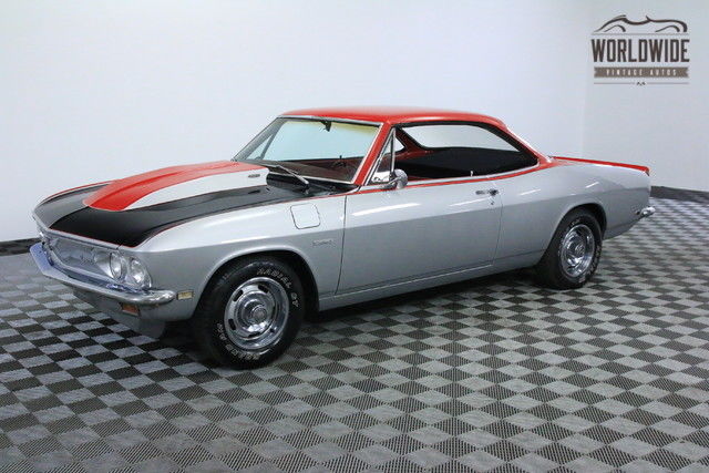 1966 Red Chevrolet Corvair