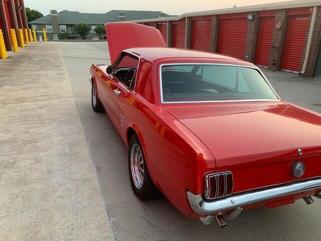 1966 Red Ford Mustang Coupe