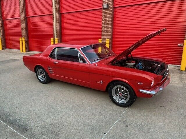 1966 Red Ford Mustang Coupe
