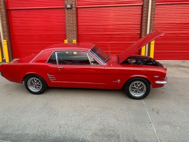 1966 Red Ford Mustang Coupe