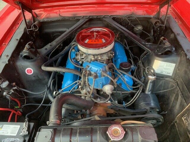 1966 Red Ford Mustang Coupe