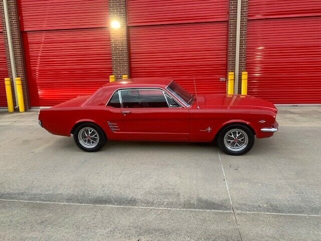 1966 Red Ford Mustang Coupe