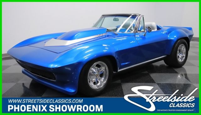 1966 Blue Chevrolet Corvette
