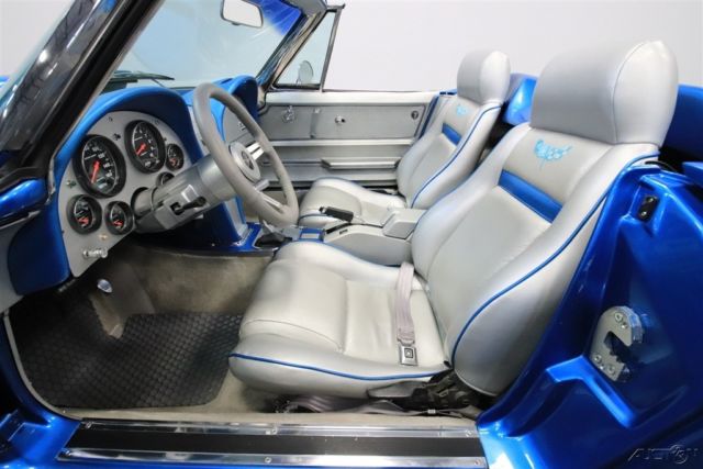 1966 Blue Chevrolet Corvette
