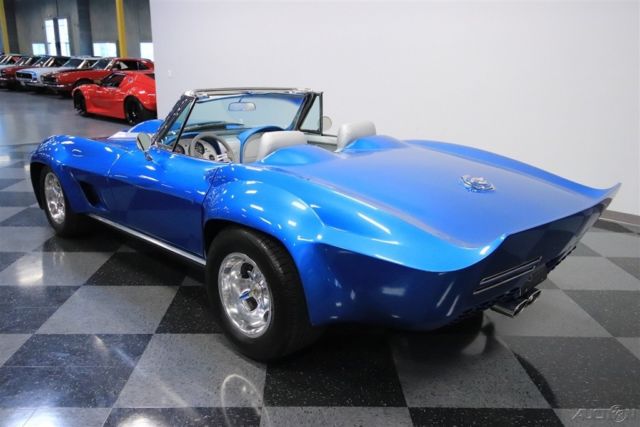 1966 Blue Chevrolet Corvette