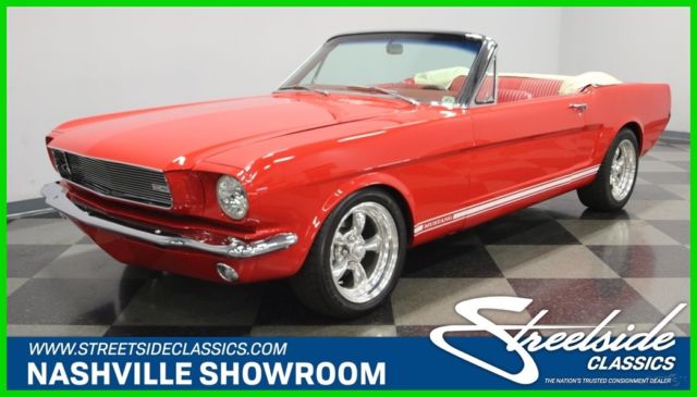 1966 Red Ford Mustang