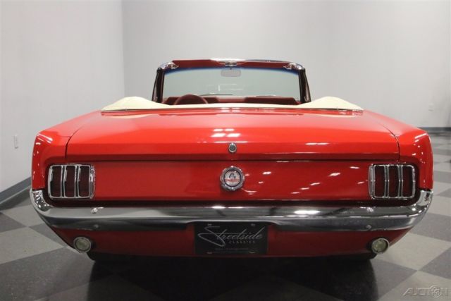 1966 Red Ford Mustang
