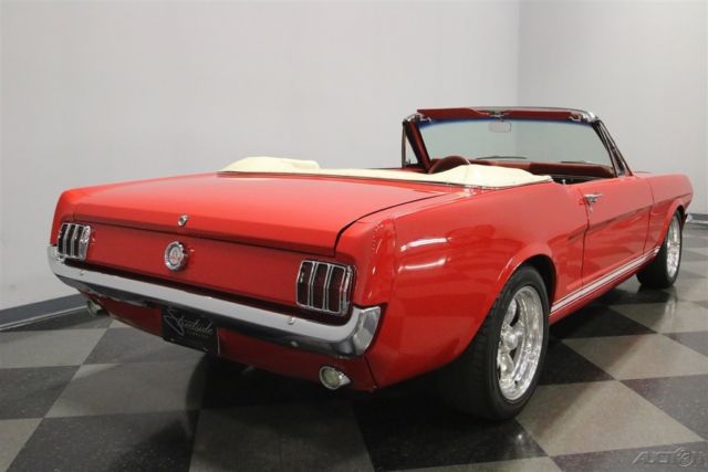 1966 Red Ford Mustang