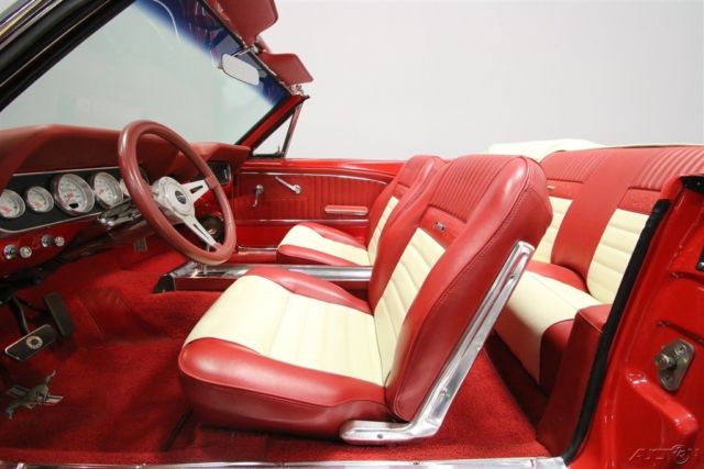 1966 Red Ford Mustang