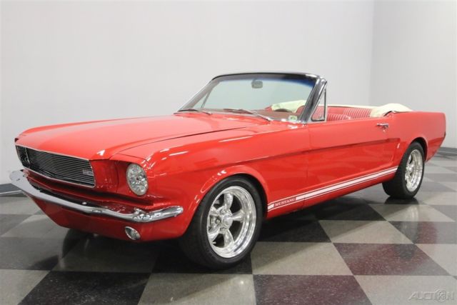 1966 Red Ford Mustang