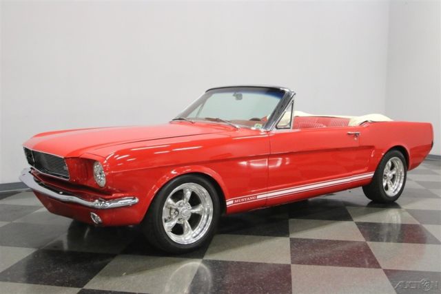 1966 Red Ford Mustang