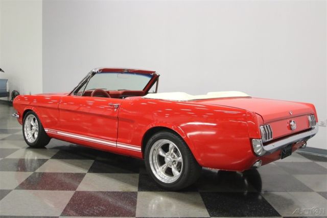 1966 Red Ford Mustang
