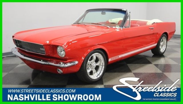 1966 Red Ford Mustang