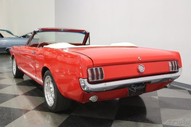 1966 Red Ford Mustang