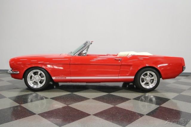 1966 Red Ford Mustang