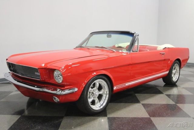 1966 Red Ford Mustang