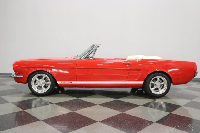 1966 Red Ford Mustang