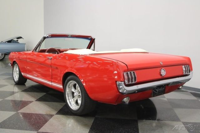 1966 Red Ford Mustang