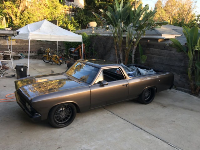 1966 bronze Chevrolet El Camino truck