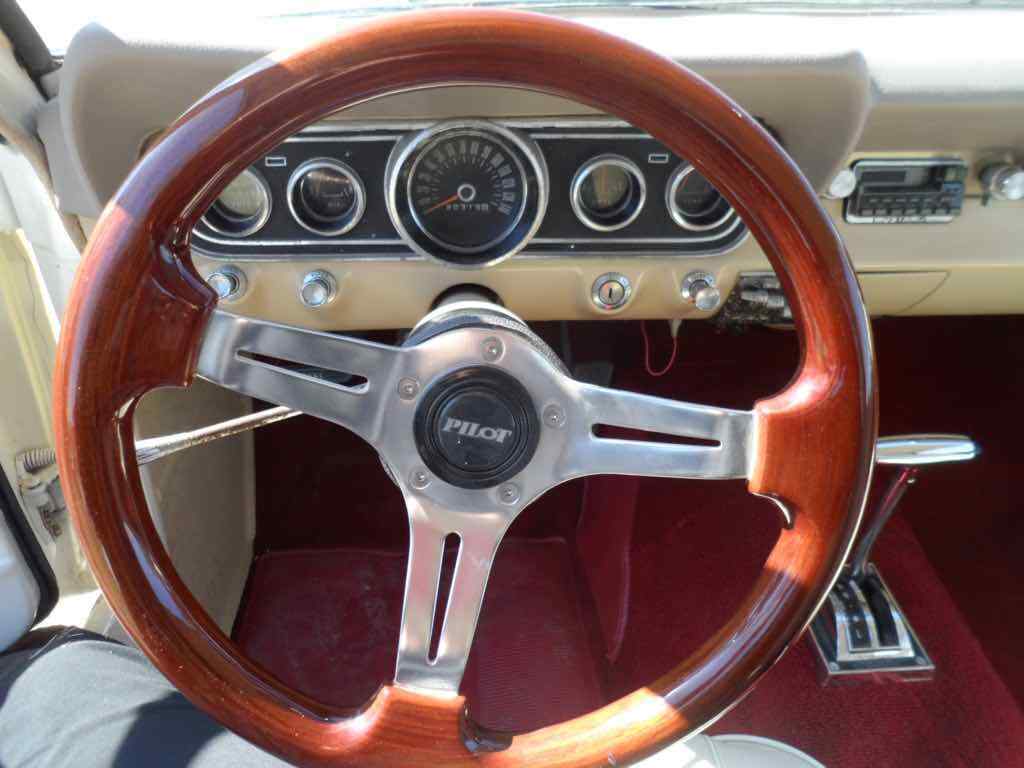 1966 Wimbledon White Ford Mustang Coupe