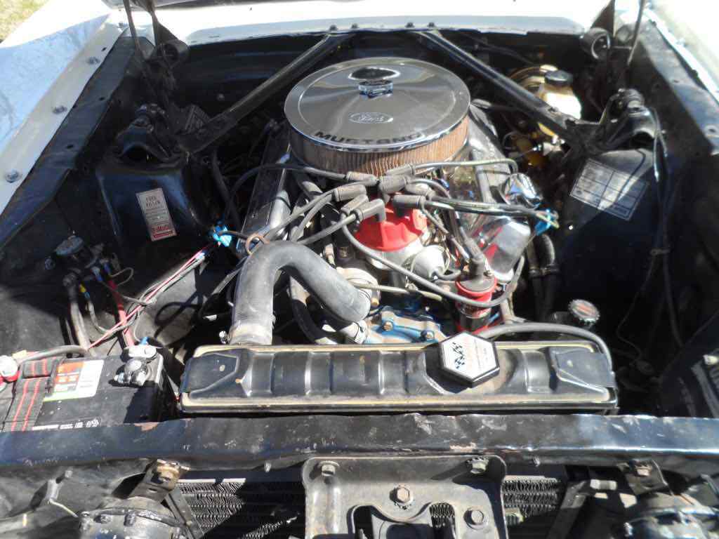 1966 Wimbledon White Ford Mustang Coupe