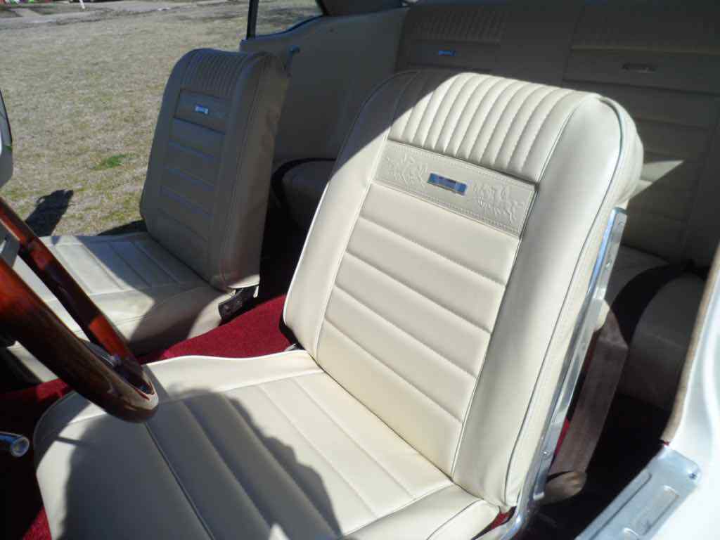 1966 Wimbledon White Ford Mustang Coupe