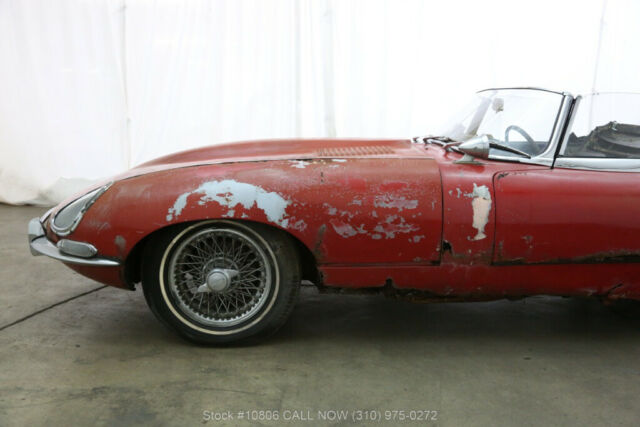 1966 Red Jaguar XK