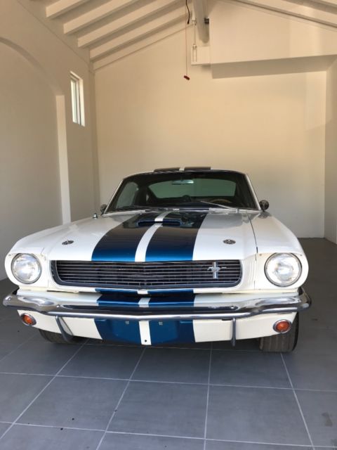 1966 Red w/white stripes Ford Mustang Coupe