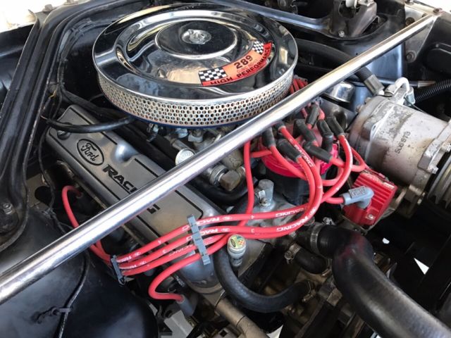 1966 Red w/white stripes Ford Mustang Coupe