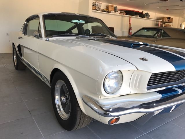 1966 Red w/white stripes Ford Mustang Coupe