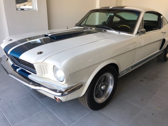 1966 Red w/white stripes Ford Mustang Coupe